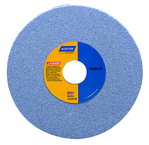 8 x 1/2 x 1-1/4" - Ceramic (5SG) / 46G Type 1 - Surface Grinding Wheel - Exact Industrial Supply