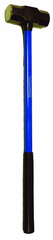 8 lb - 32" Fiberglasss Handle - 1-3/4" Head Diameter - Sledge Hammer - Exact Industrial Supply
