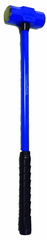 4 lb - 14" Fiberglass Handle - 1-1/4" Head Diameter - Soft Steel Sledge Hammer - Exact Industrial Supply
