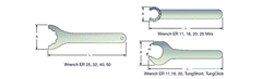 WRENCH ER40 WRENCH - Exact Industrial Supply