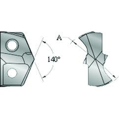 11.5mm Dia. - Series 11 C2 AM300 GEN3 XT Blade - Exact Industrial Supply