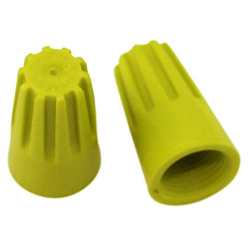 Wire Connectors - 22-10 Wire Range (Yellow) - Exact Industrial Supply