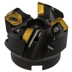 2" Dia. 45 Degree Face Mill - Uses SEH_ 43 Inserts - Exact Industrial Supply