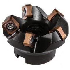 6" Dia. Face Mill - Uses SNMX 1205 Inserts - Exact Industrial Supply