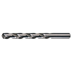 25/64 RHS / RHC HSS 118 Degree Radial Point General Purpose Jobber Length Drill - Bright - Exact Industrial Supply