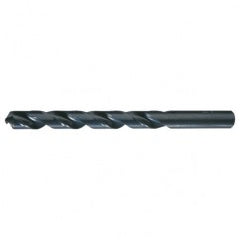 #47 RHS / RHC HSS 118 Degree Radial Point General Purpose Jobber Length Drill - Steam Oxide - Exact Industrial Supply
