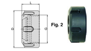 ER40-DIN 6499 Top Clamping Nut - Exact Industrial Supply