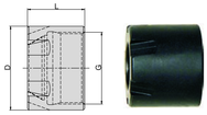 ER25M Top Clamping Nut -Mini - Exact Industrial Supply