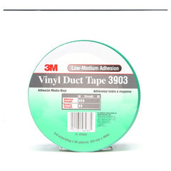 3M Vinyl Duct Tape 3903 Green 2″ × 50 yd 6.5 mil 2 Individually Wrapped Conveniently Packaged - Exact Industrial Supply