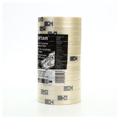 Tartan Filament Tape 8934 Clear 12 mm × 55 m 4 mil - Exact Industrial Supply