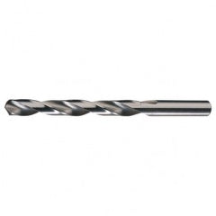 #56 RHS / RHC HSS 118 Degree Radial Point Slow Spiral Jobber Drill - Bright - Exact Industrial Supply