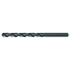 #1 RHS / RHC HSS 118 Degree Radial Point General Purpose Taper Length Drill - Steam Oxide - Exact Industrial Supply