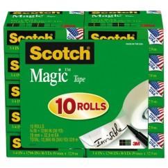 3/4X1000" 810K10 SCOTCH MAGIC TAPE - Exact Industrial Supply