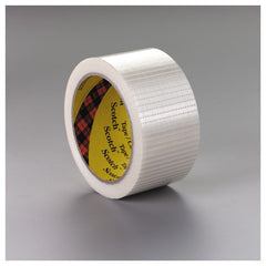 Scotch Bi-Directional Filament Tape 8959 Clear 25 mm × 50 m 5.7 mil - Exact Industrial Supply