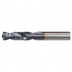 #12 RHS / RHC HSS-CO 8% (M42) 135 Degree Split Point Cobalt Heavy Duty Screw Machine Drill - TiCN - Exact Industrial Supply