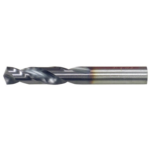 3.10mm RHS / RHC HSS-CO 8% (M42) 135 Degree Split Point Cobalt Heavy Duty Screw Machine Drill - TiCN - Exact Industrial Supply