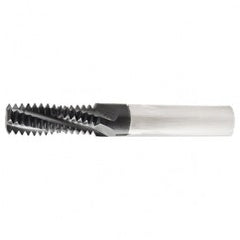 ‎7/16-20 4 Flute Coolant Through Thread Mill-TiAlN - Exact Industrial Supply