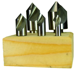 5 pc. HSS 82 Degree Countersink Set - Exact Industrial Supply