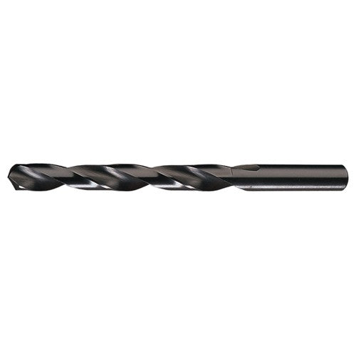 25/64 RHS / RHC HSS 118 Degree Radial Point General Purpose Drill - Steam Oxide - Exact Industrial Supply