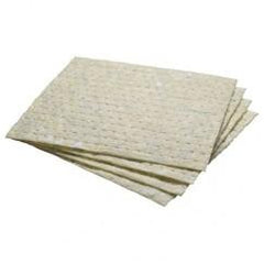 17X15" CHEMICAL SORBENT PAD - Exact Industrial Supply