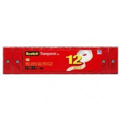 3/4X1000" SCOTCH TRANSPARENT TAPE - Exact Industrial Supply