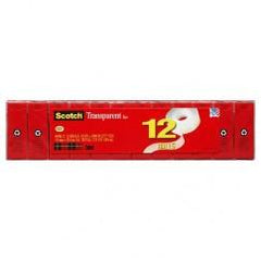 3/4X1000" SCOTCH TRANSPARENT TAPE - Exact Industrial Supply