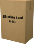 Abrasive Media - 50 lbs A/O Trin-Blast 36 Grit - Exact Industrial Supply