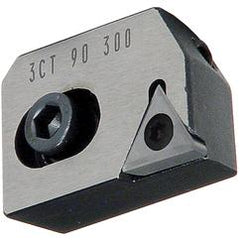 2CT-90-402NS - 90° Lead Angle Indexable Cartridge for Staggered Boring - Exact Industrial Supply