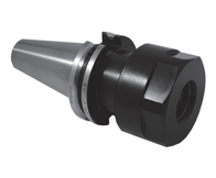 Toolholders  - CAT 40 TG Series Collet Chucks - Part # C40-10TG400-K - Exact Industrial Supply