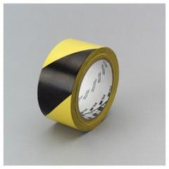 49X36 YDS 766 BLK/YLW HAZARD TAPE - Exact Industrial Supply