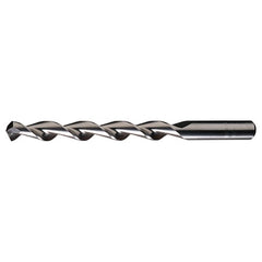 25/64 RHS / RHC HSS 118 Degree Notched Point Parabolic HSS Jobber Drill - Bright - Exact Industrial Supply