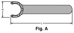 ER25M Spanner Wrench - Mini - Exact Industrial Supply