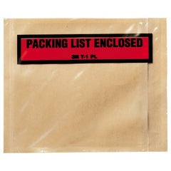 3M Top Print Packing List Envelope PLE-T1 4.5″ × 5.50″ - Exact Industrial Supply