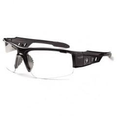 DAGR-AF CLR LENS BLK SAFETY GLASSES - Exact Industrial Supply