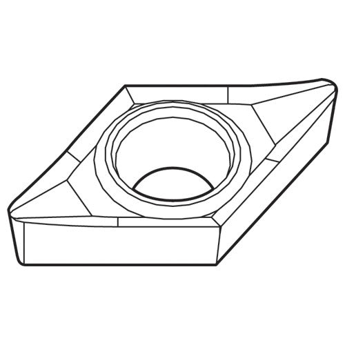 DCGT3252AL1 HWK10 SCREW-ON INSERT - Exact Industrial Supply