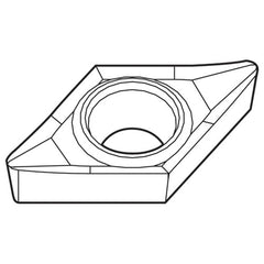 DCGT3252AL1 HWK10 SCREW-ON INSERT - Exact Industrial Supply