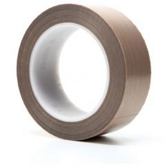 1-1/2X36 YDS 5451 BROWN PTFE GLASS - Exact Industrial Supply