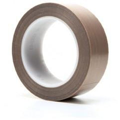 1-1/2X36 YDS 5451 BROWN PTFE GLASS - Exact Industrial Supply