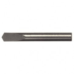 3/16″ Dia. × 3/16″ Shank × 9/16″ Flute Length × 2″ OAL, 118°, Bright, 2xD Flute, Round Solid Carbide Drill - Exact Industrial Supply