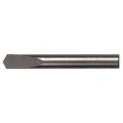 3/16″ Dia. × 3/16″ Shank × 9/16″ Flute Length × 2″ OAL, 118°, Bright, 2xD Flute, Round Solid Carbide Drill - Exact Industrial Supply