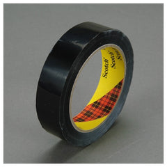24 mm × 66 m Scotch Colored Film Tape Black Alt Mfg # 61635 - Exact Industrial Supply