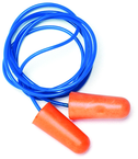 Earplugs NRR 31 dB Rating; 100 pr. Disposable / Corded - Exact Industrial Supply