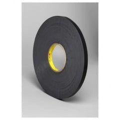 1/4X36 YDS 4949 BLACK 3M VHB TAPE - Exact Industrial Supply