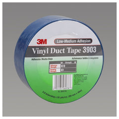 3M Vinyl Duct Tape 3903 Blue 2″ × 50 yd 6.5 mil 2 Individually Wrapped Conveniently Packaged - Exact Industrial Supply