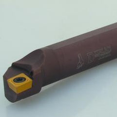 .187 Shank Coolant Thru Boring Bar- 9 Lead Angle for CD__1.20.60.2 Style Inserts - Exact Industrial Supply