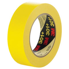 3M Performance Yellow Masking Tape 301+ 24 mm × 55 m - Exact Industrial Supply