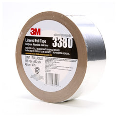 3M Aluminum Foil Tape 3380 Silver 48 mm × 45 m 3.25 mil - Exact Industrial Supply