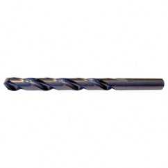 #40 RHS / RHC HSS 118 Degree Radial Point CLE-MAX Jobber Drill - Steam Oxide - Exact Industrial Supply