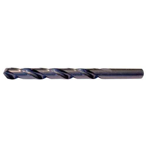 21/64 RHS / RHC HSS 118 Degree Radial Point CLE-MAX Jobber Drill - Steam Oxide - Exact Industrial Supply