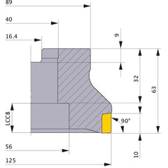 ‎VOX400-125B16R MILL